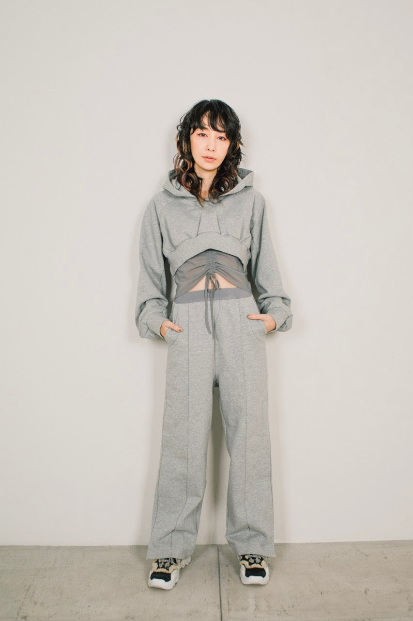 チュールレイヤードリラックスウェア