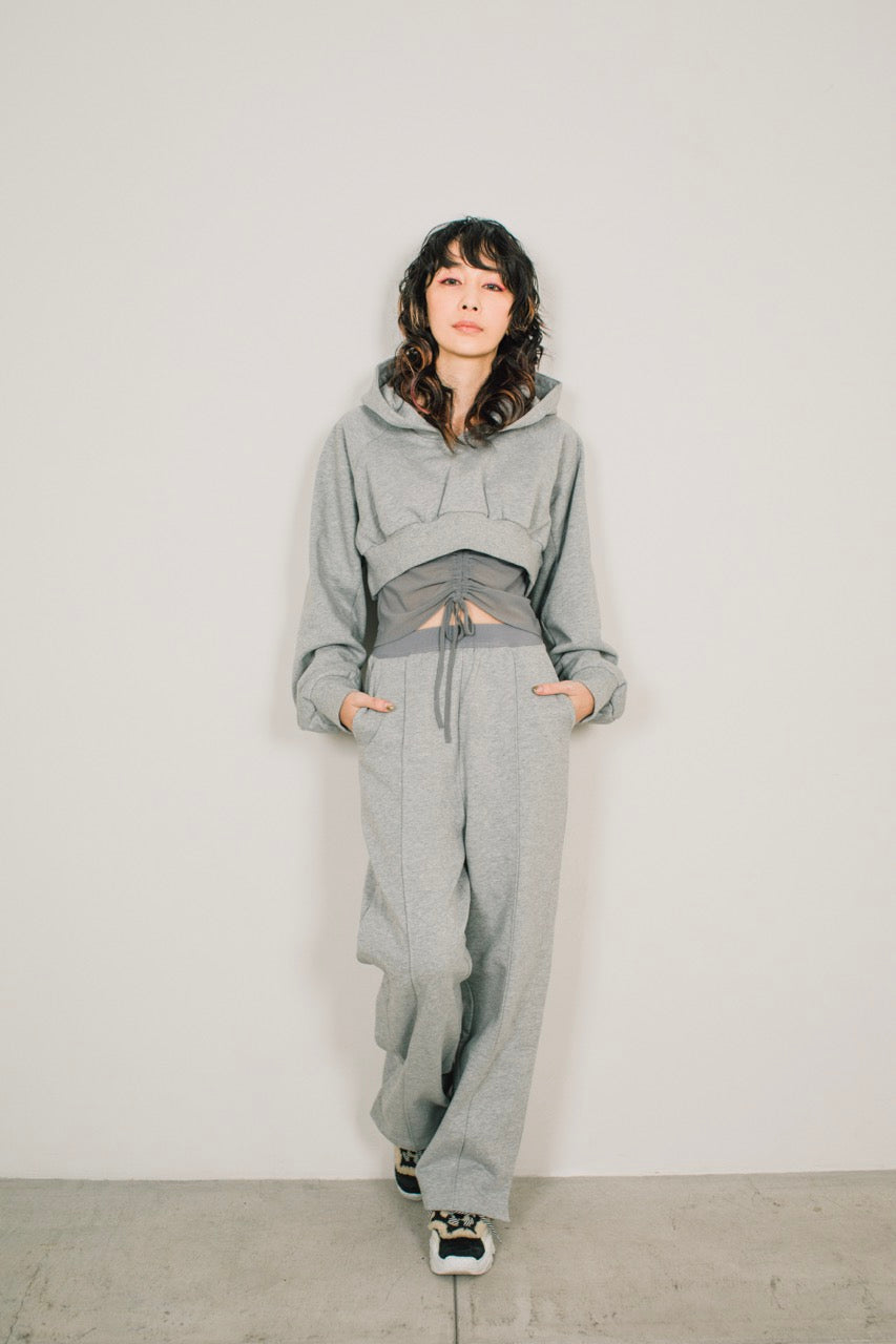 チュールレイヤードリラックスウェア