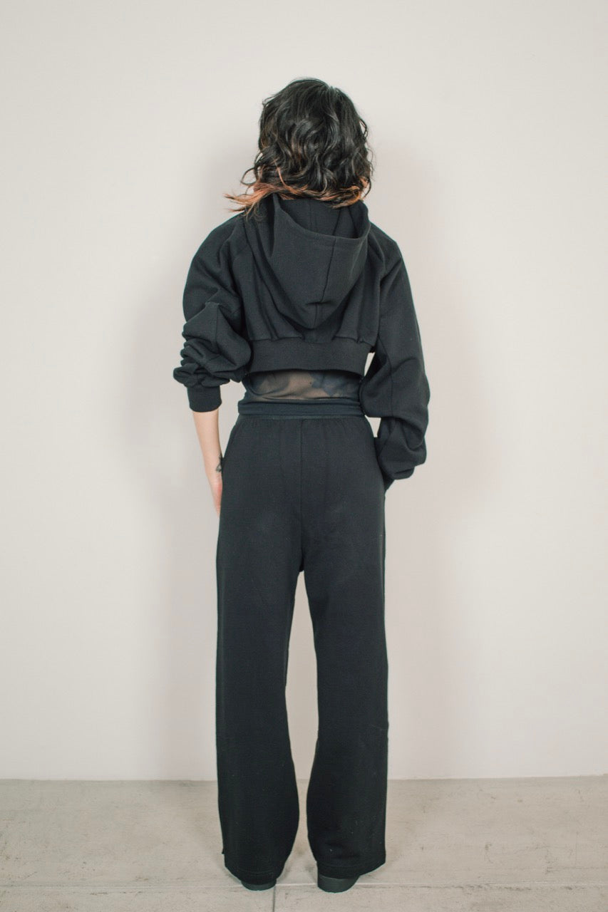 チュールレイヤードリラックスウェア