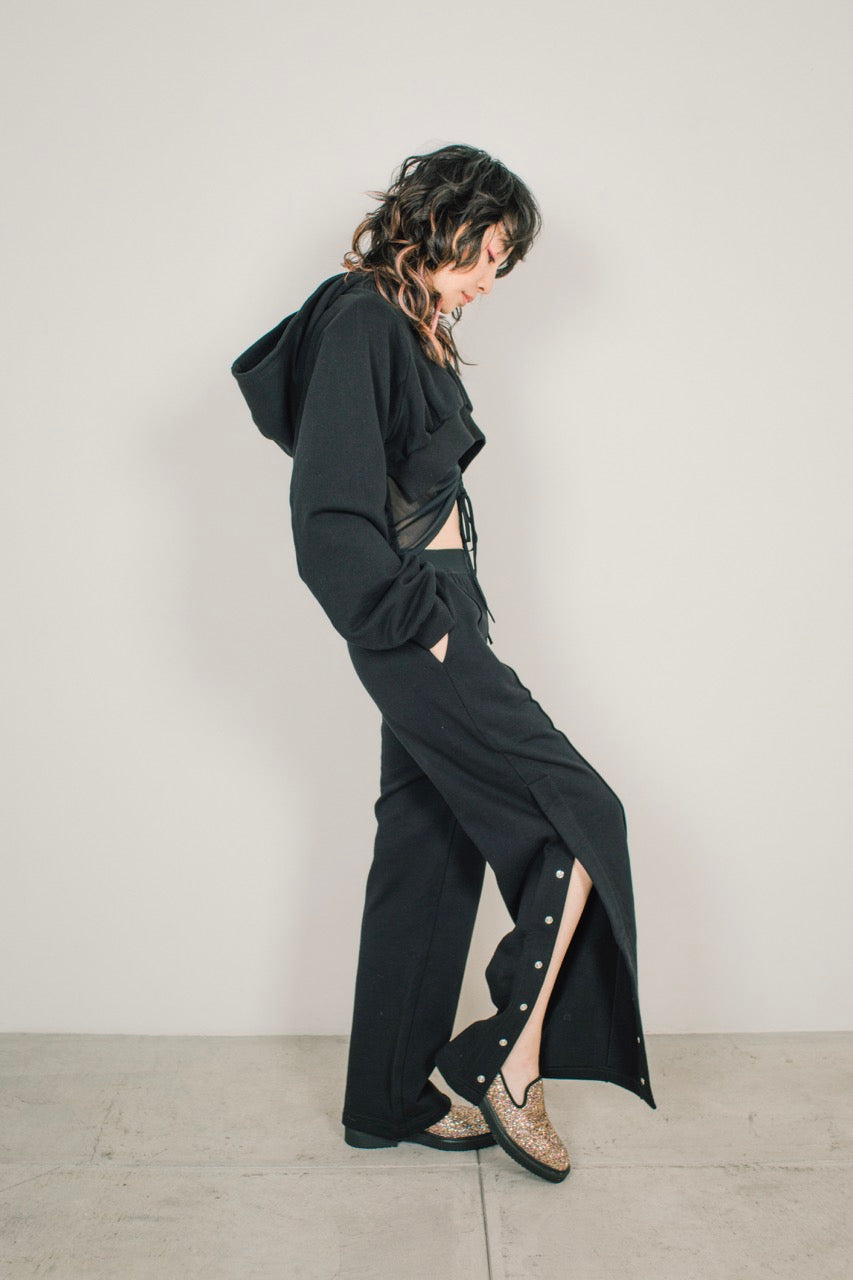 チュールレイヤードリラックスウェア