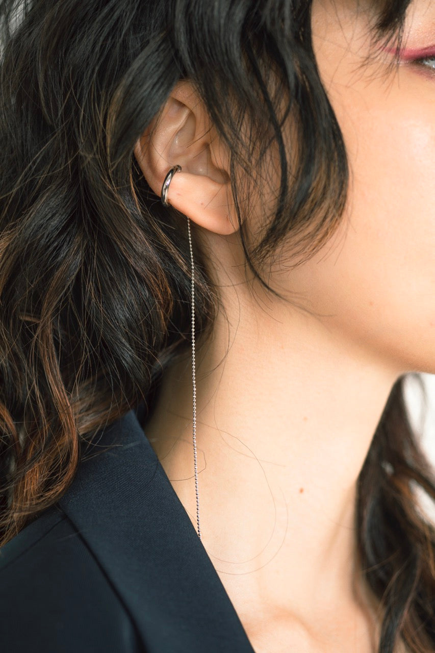 ナローチェーンイヤーカフ