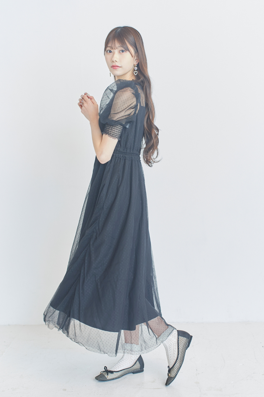 シアーコーディネートワンピース