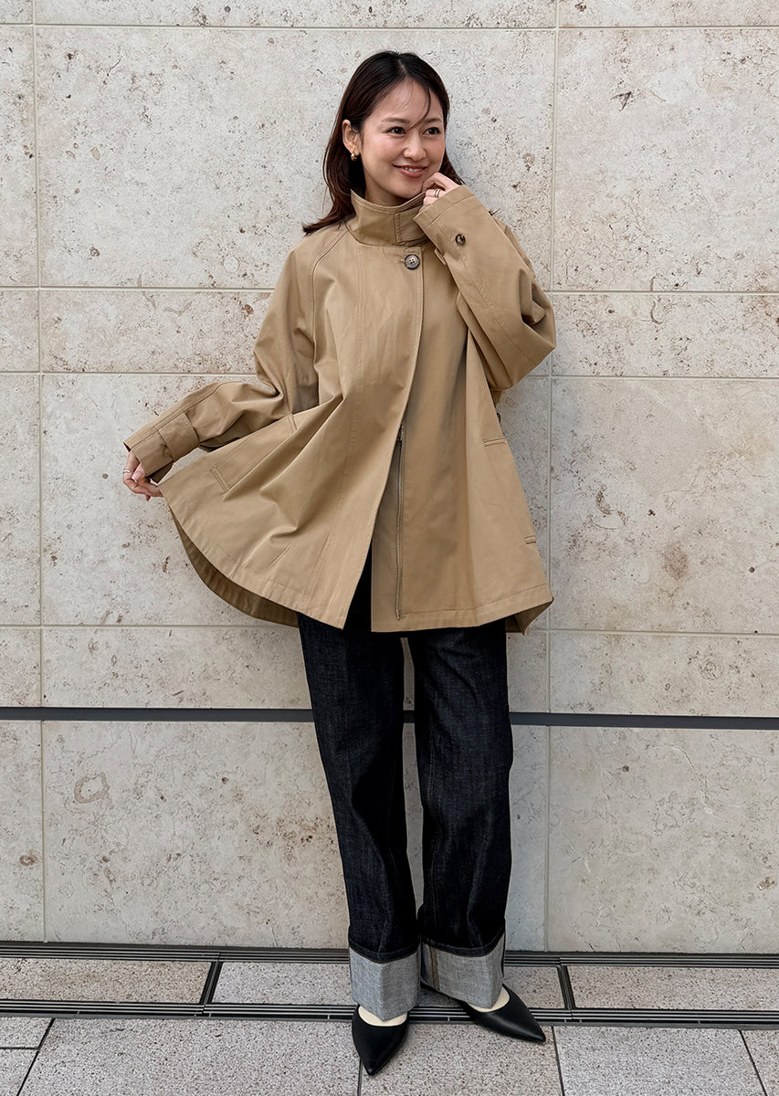 ロールアップストレートデニム