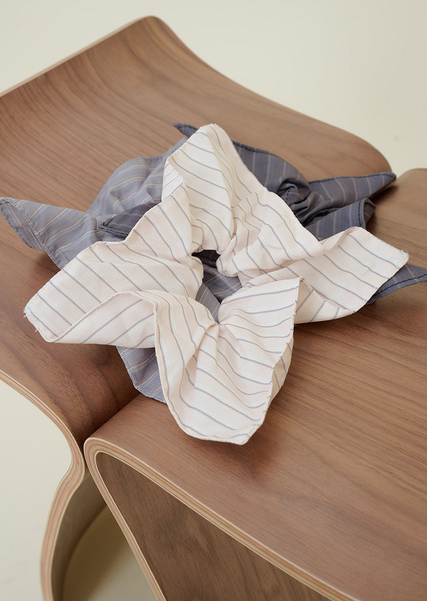 スクエアストライプシュシュ