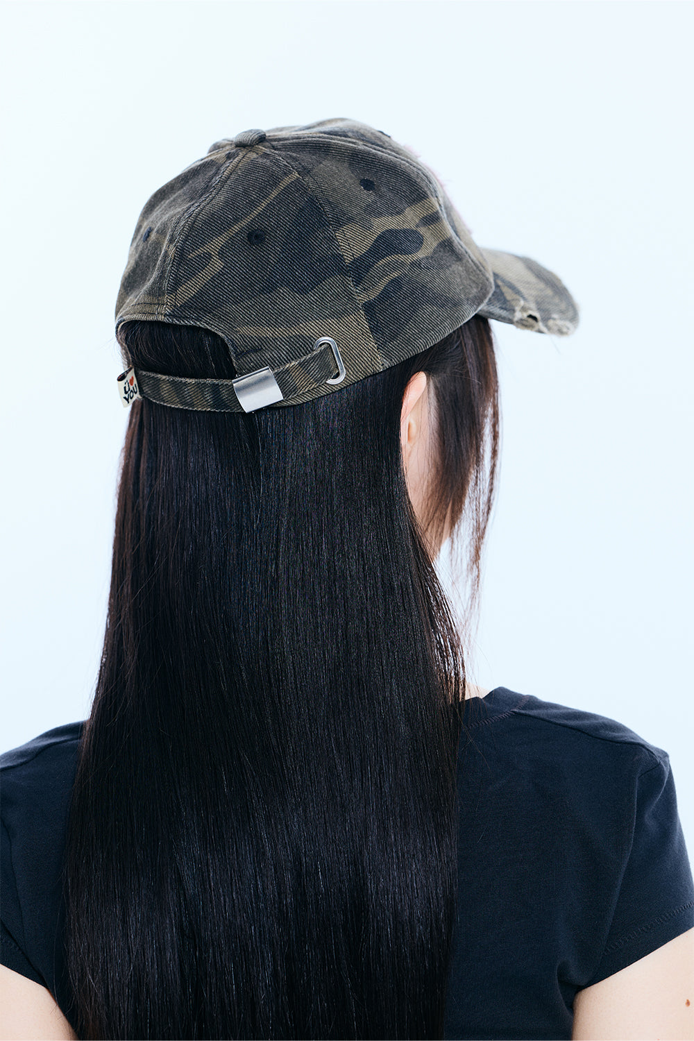 Pin set Patchwork cap＋pouch (CAMO)