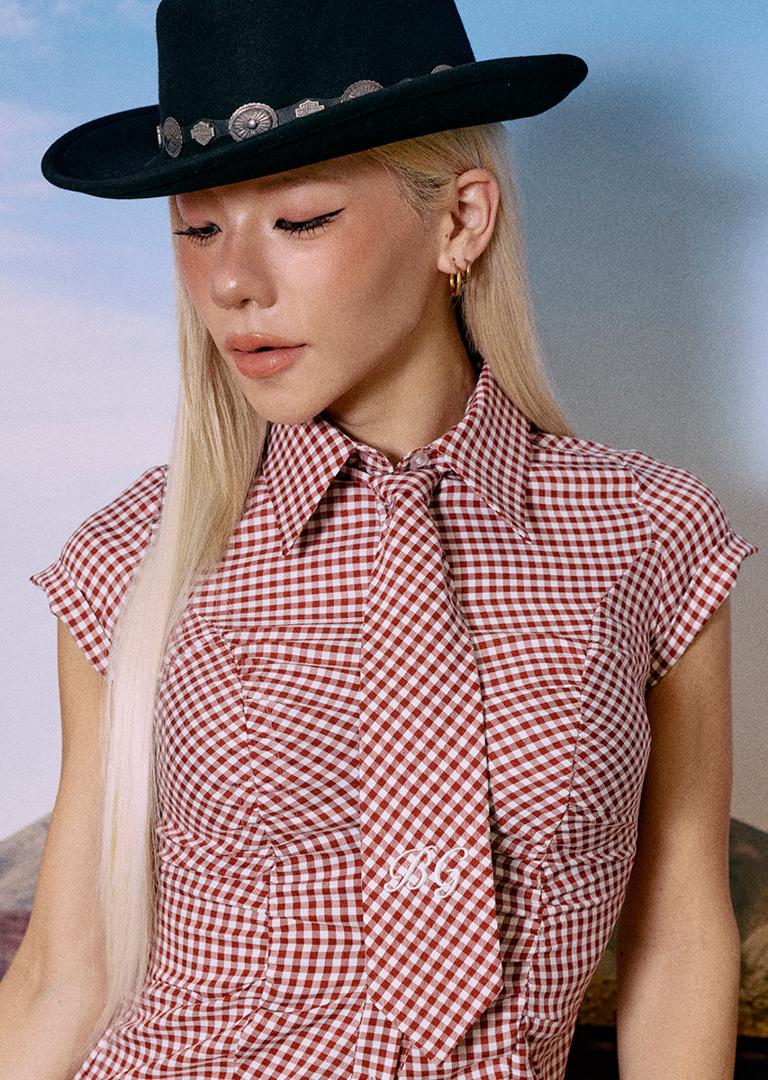 COMPACT GINGHAM CHECK SHIRT