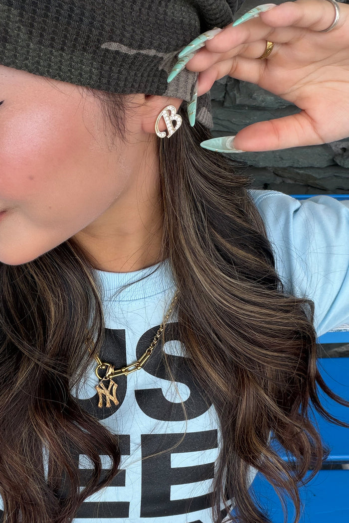 B ICON EARRRINGS