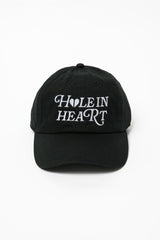 HOLE IN HEART EMBROIDERY CAP