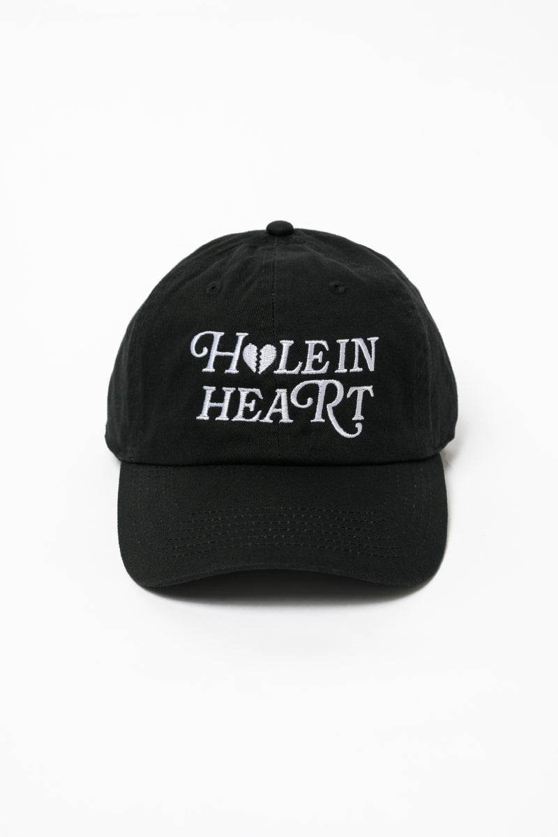 HOLE IN HEART EMBROIDERY CAP