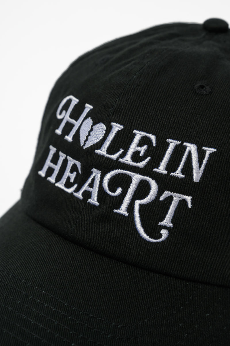 HOLE IN HEART EMBROIDERY CAP