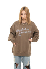 BORDERLESS GRADATION LOGO PULLOVER