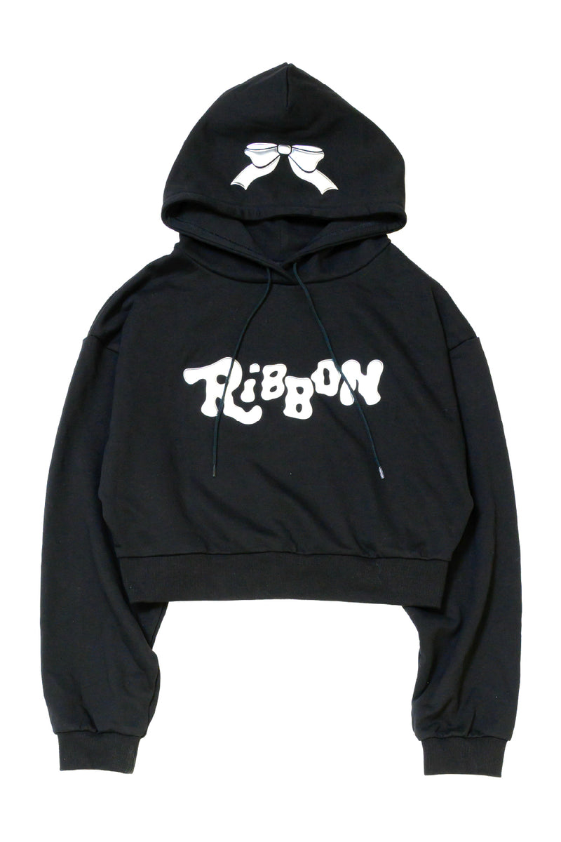 METAL RIBBON HOODIE