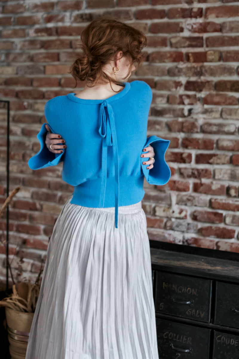 vell sleeve knit