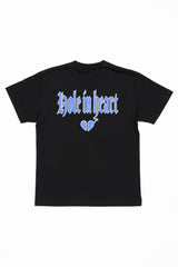 HOLE IN HEART OLD ENGLISH TEE