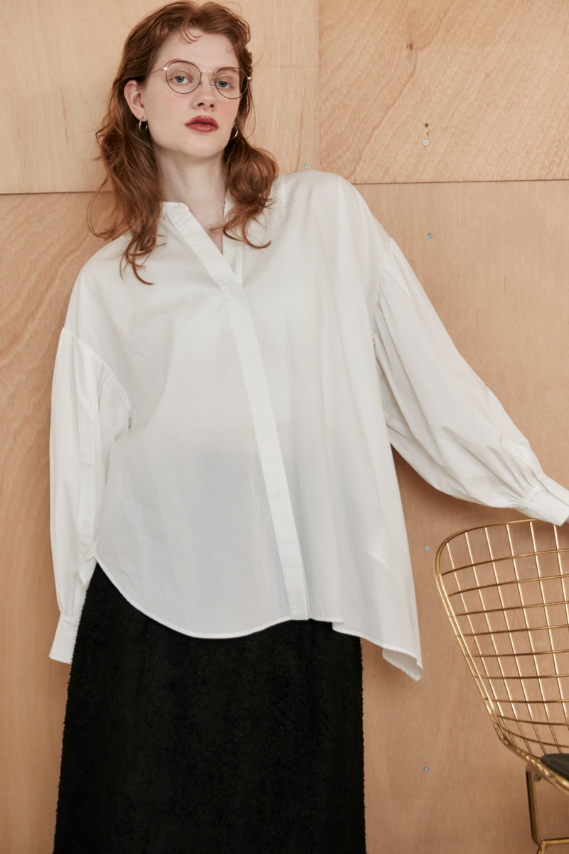 oversize asymmetry shirt