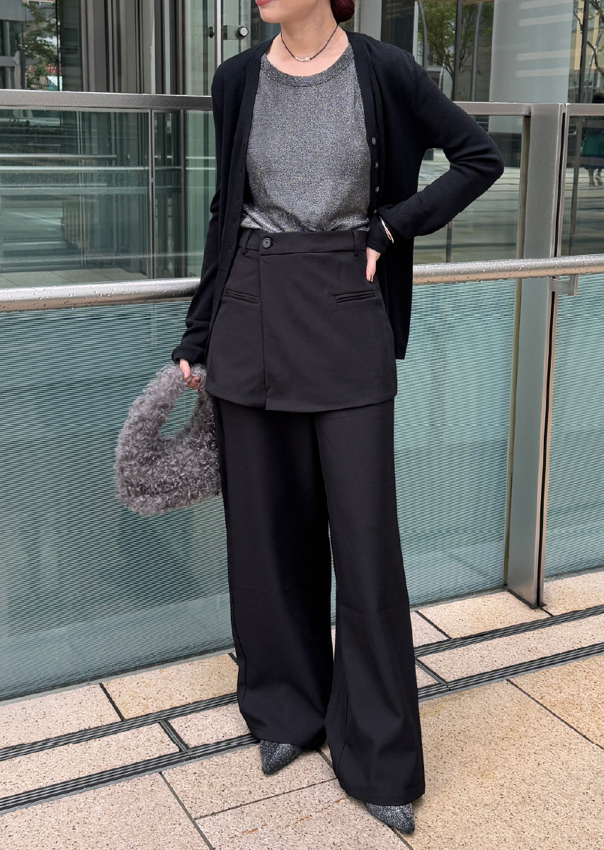 SELECT by CREAM レイヤードパンツ