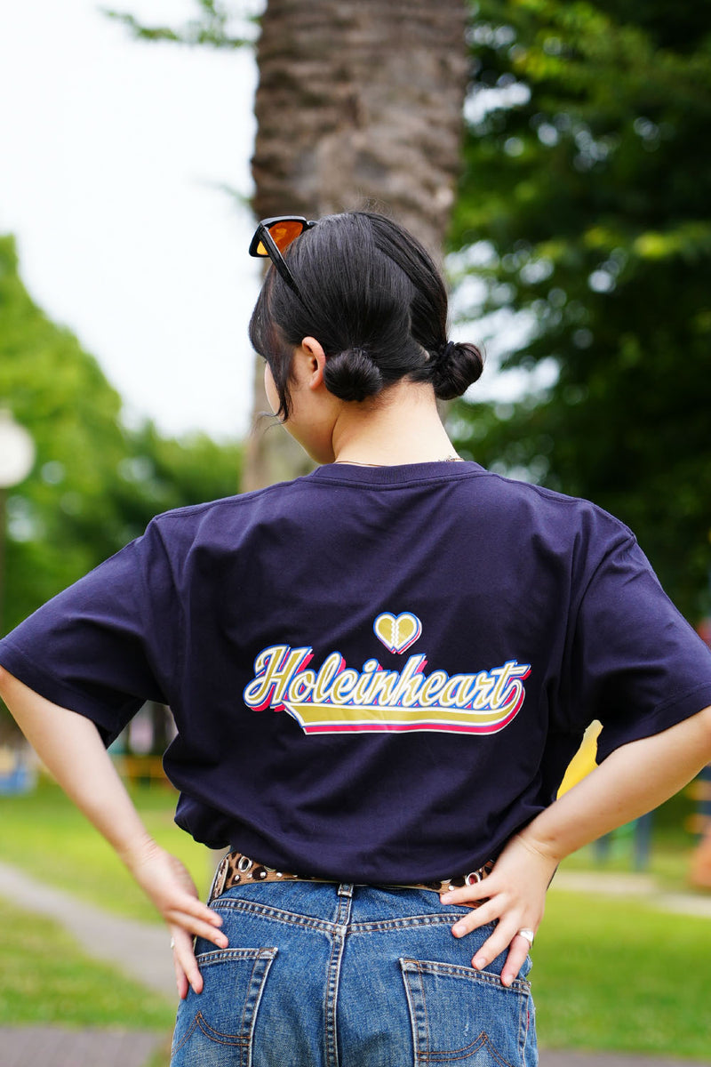 HOLE IN HEART BASEBALL TEE