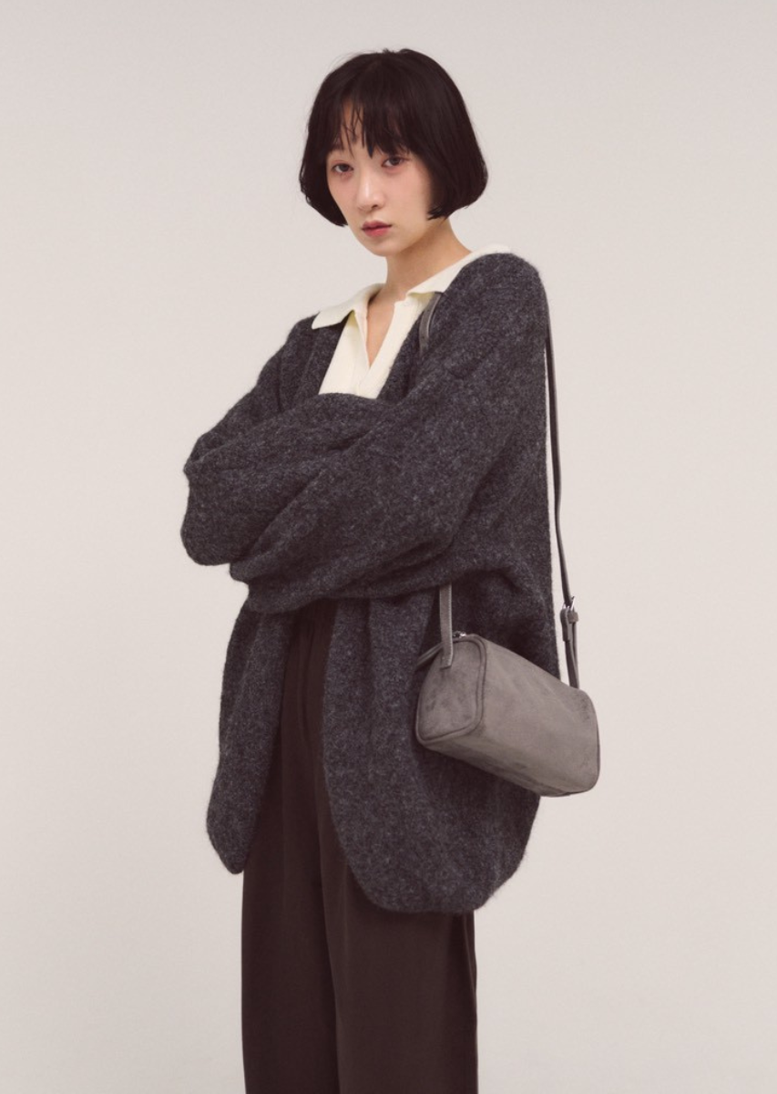 フェイクスエードミニボストンBAG