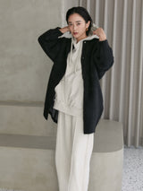 raccoon mix cardigan