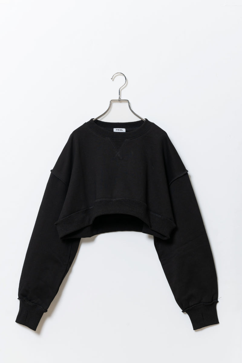 cropped  combination pullover
