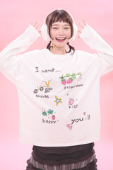 Want you...! Long T-shirt