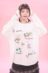 Want you...! Long T-shirt