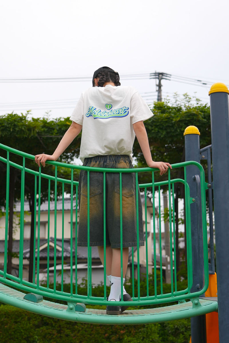 HOLE IN HEART BASEBALL TEE