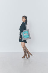 MEMBER produce「3 DOGS &Dance Your Dance  print checked TOTE BAG」