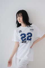 【横山結衣×MICHIKO LONDONコラボ】 ナンバーキャットTシャツ