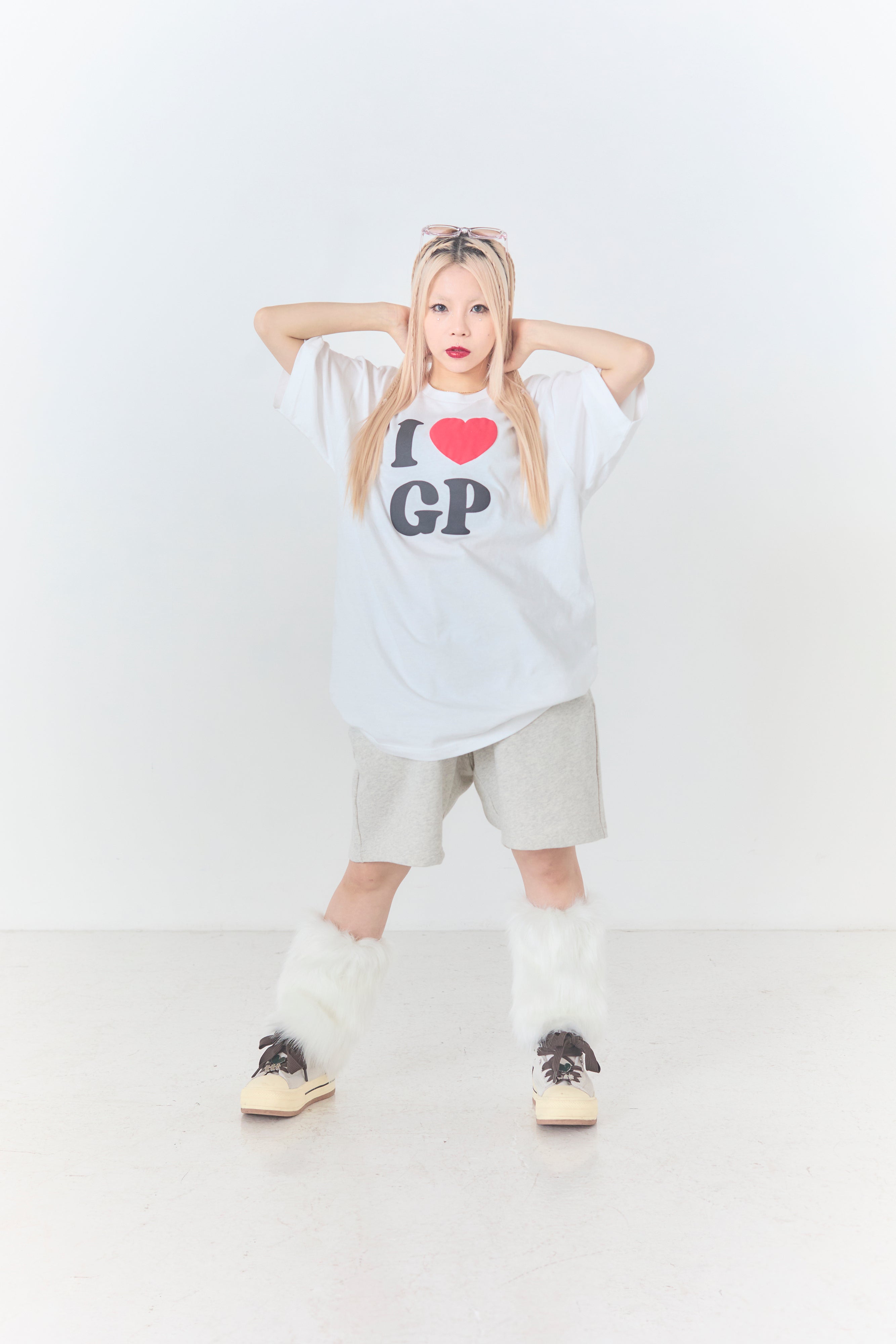I ♡ GANG PARADE T-Shirts+Short Pants SET (RED)