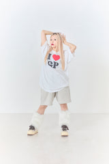 I ♡ GANG PARADE T-Shirts+Short Pants SET (RED)