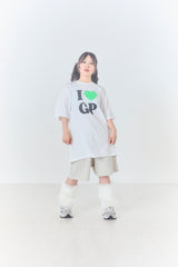 I ♡ GANG PARADE T-Shirts+Short Pants SET (GREEN)