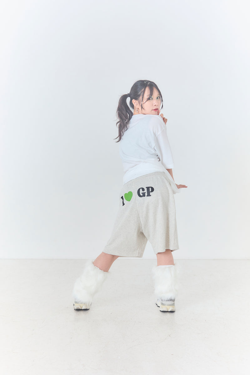 I ♡ GANG PARADE T-Shirts+Short Pants SET (GREEN)