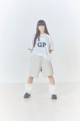 I ♡ GANG PARADE T-Shirts+Short Pants SET (WHITE)