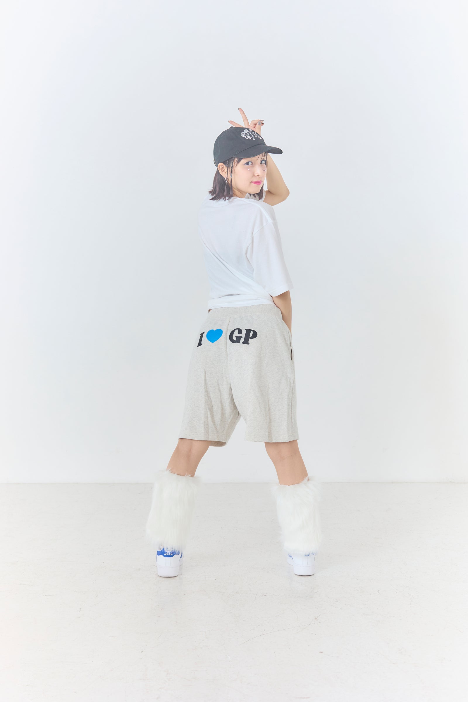 I ♡ GANG PARADE T-Shirts+Short Pants SET (BLUE) – FRONT ROW by UUUM