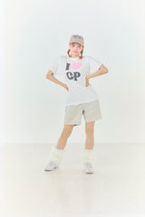 I ♡ GANG PARADE T-Shirts+Short Pants SET (LIGHT PINK)