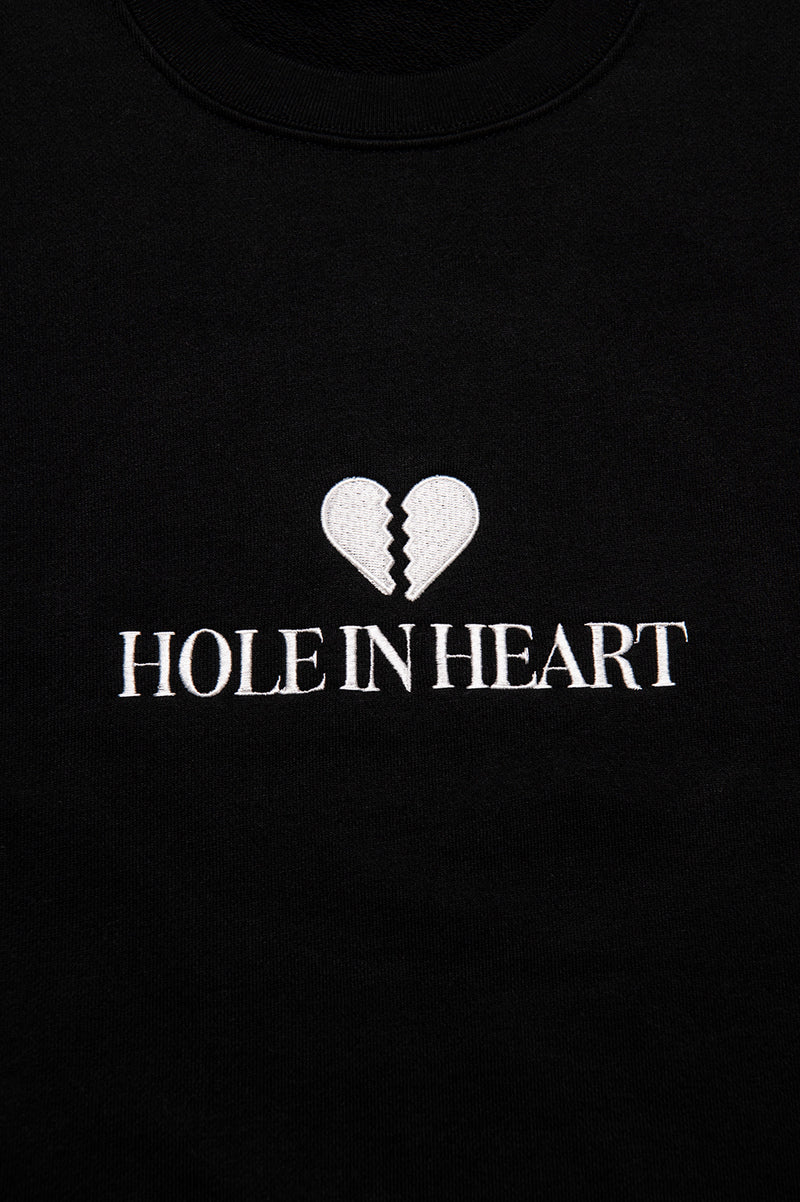 HOLE IN HEART SIMPLE LOGO PULLOVER