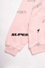 SUPER PATTERN ZIP HOODIE