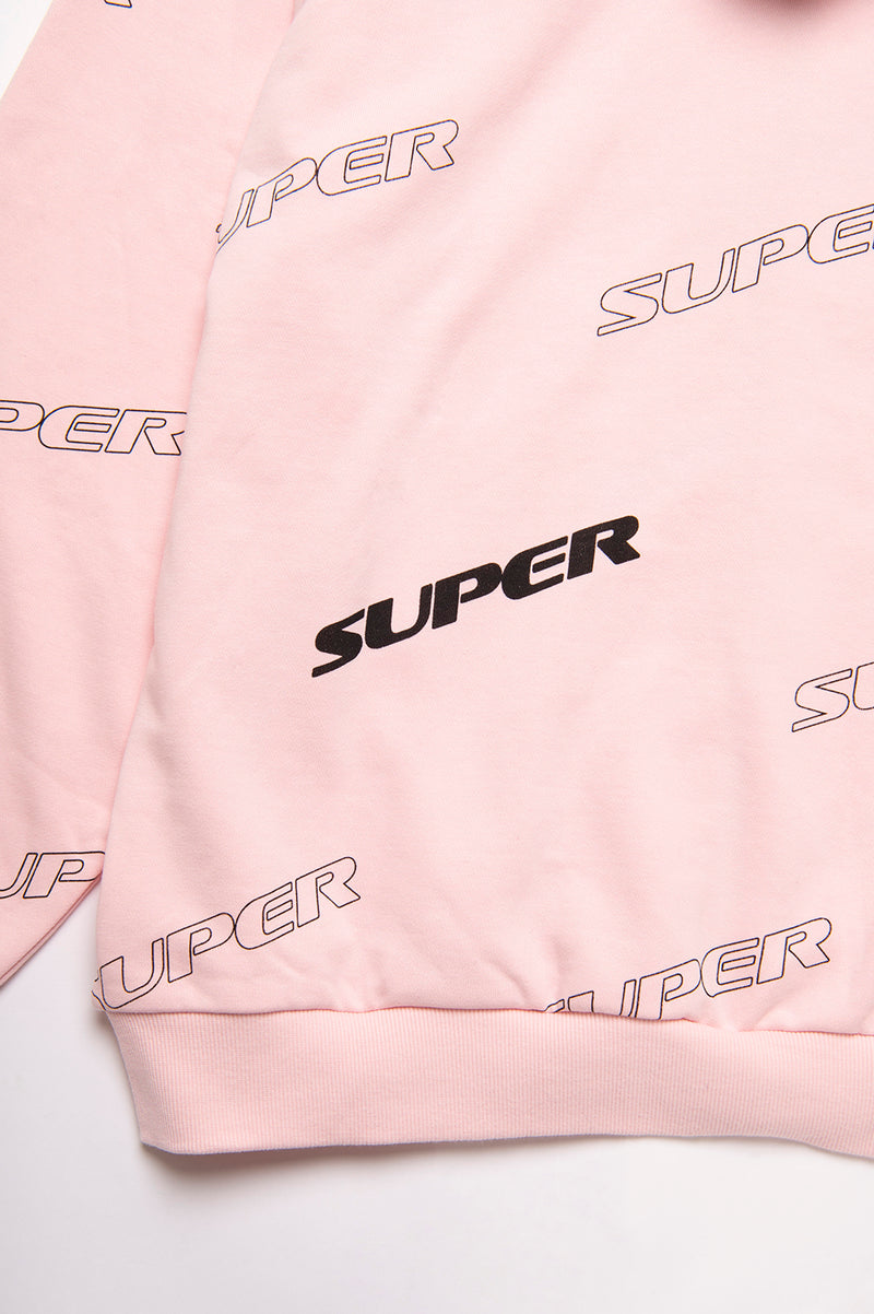 SUPER PATTERN ZIP HOODIE