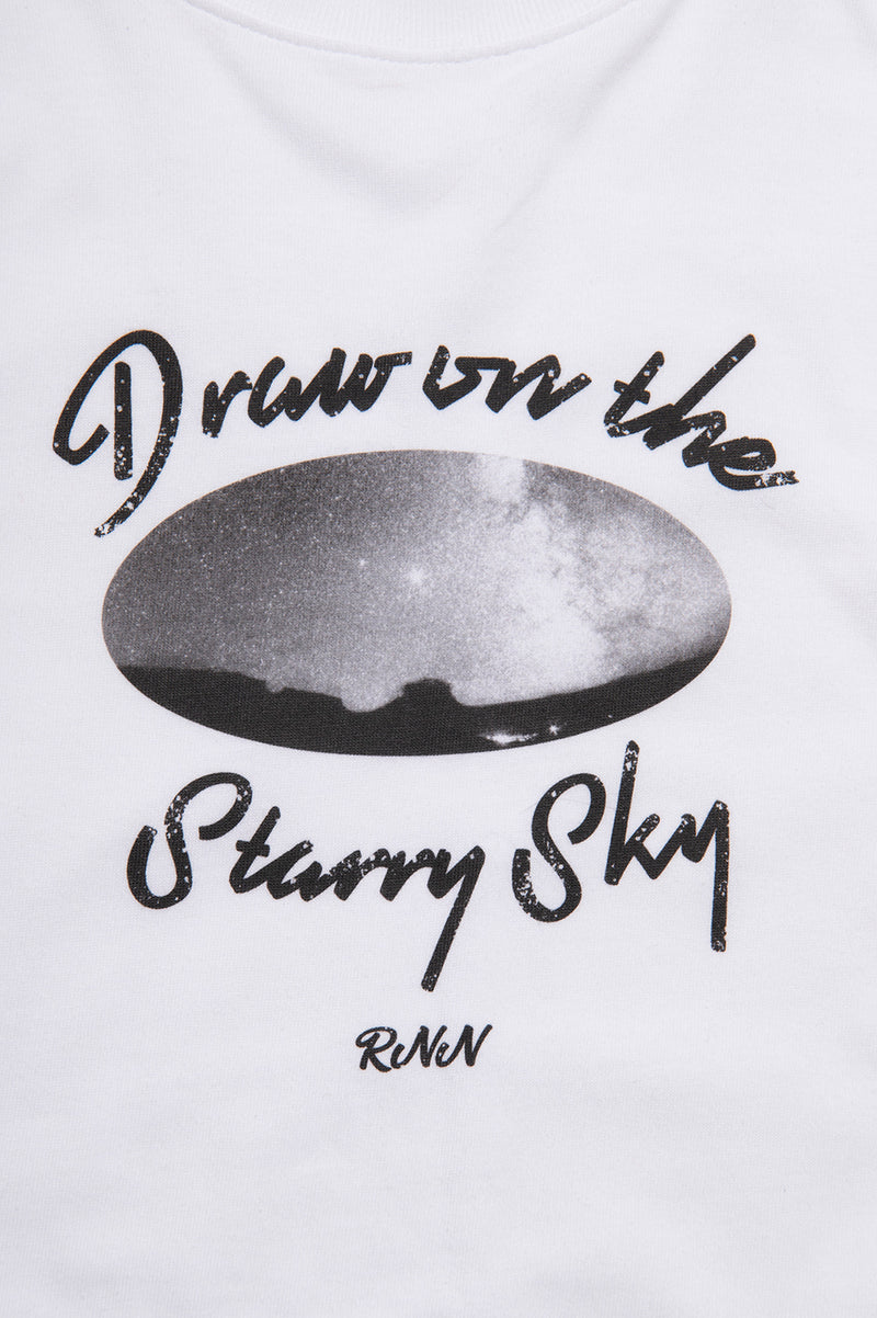 starry skyフォトプリントロンTee