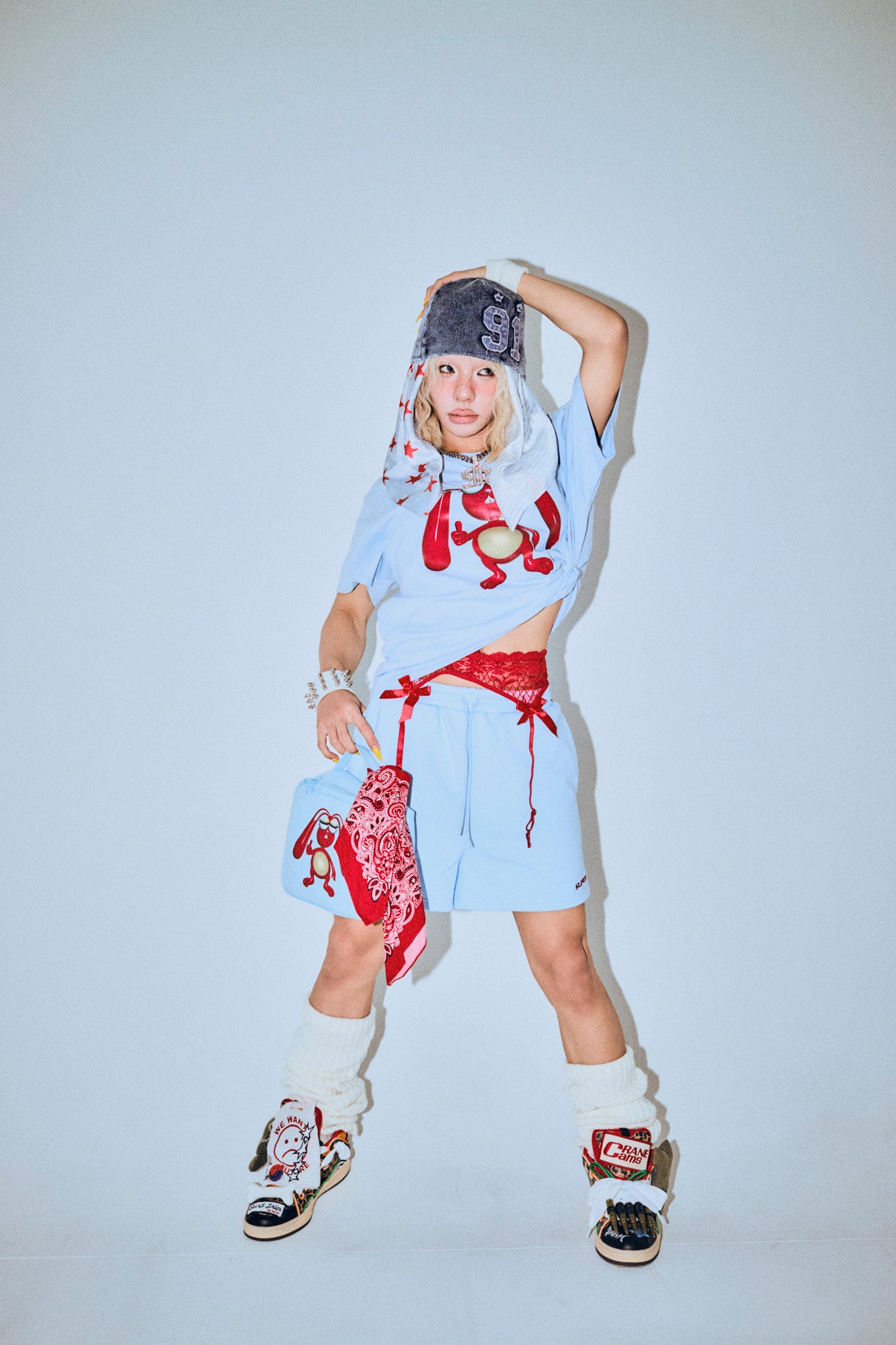 SUPER LOGO SHORT PANTS