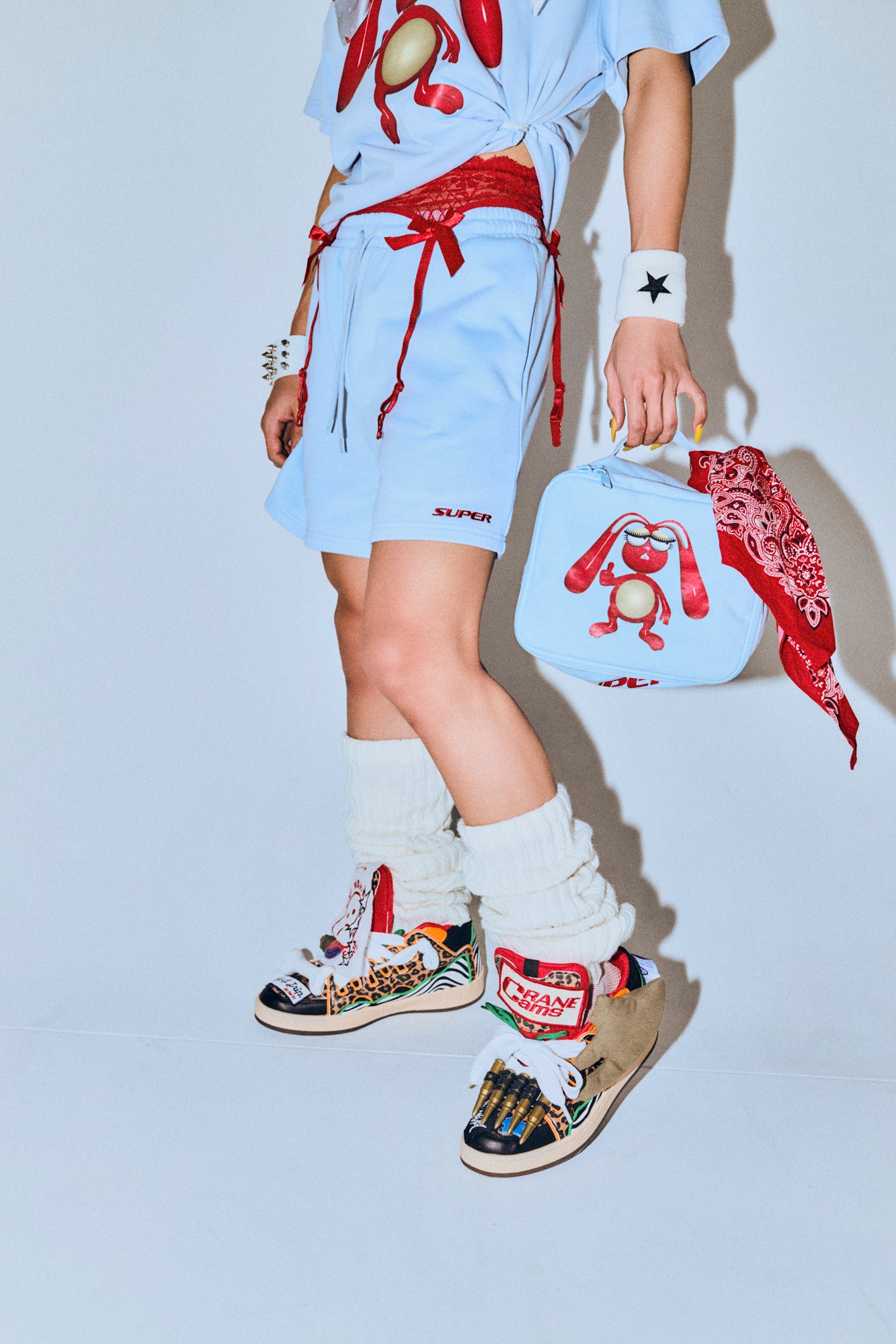 SUPER LOGO SHORT PANTS
