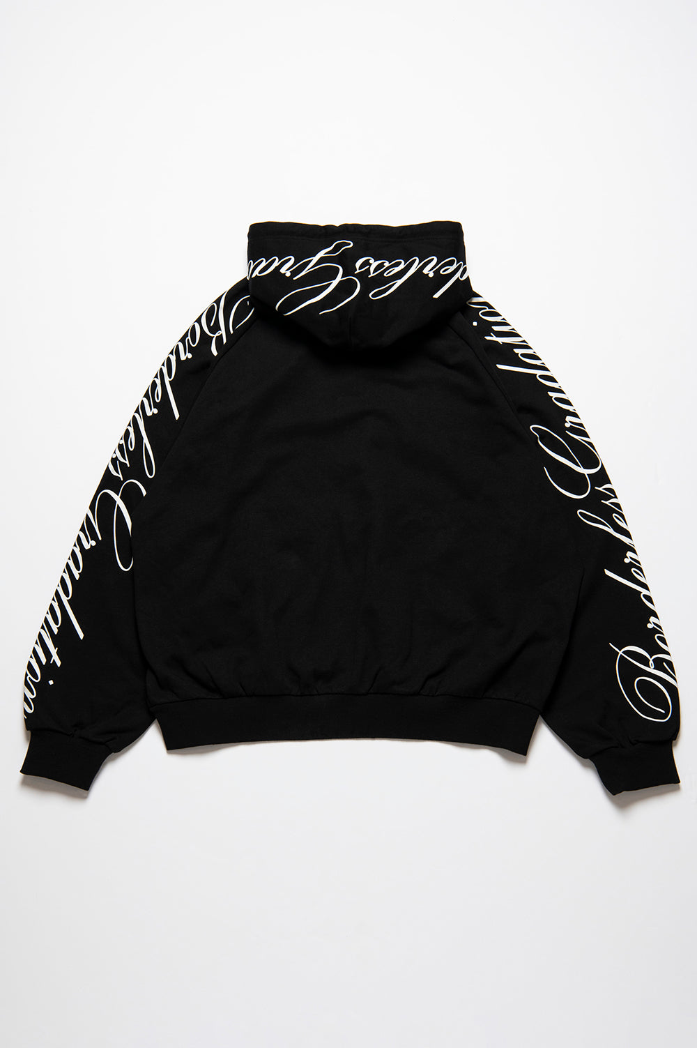 CURSIVE LOGO ZIP HOODIE