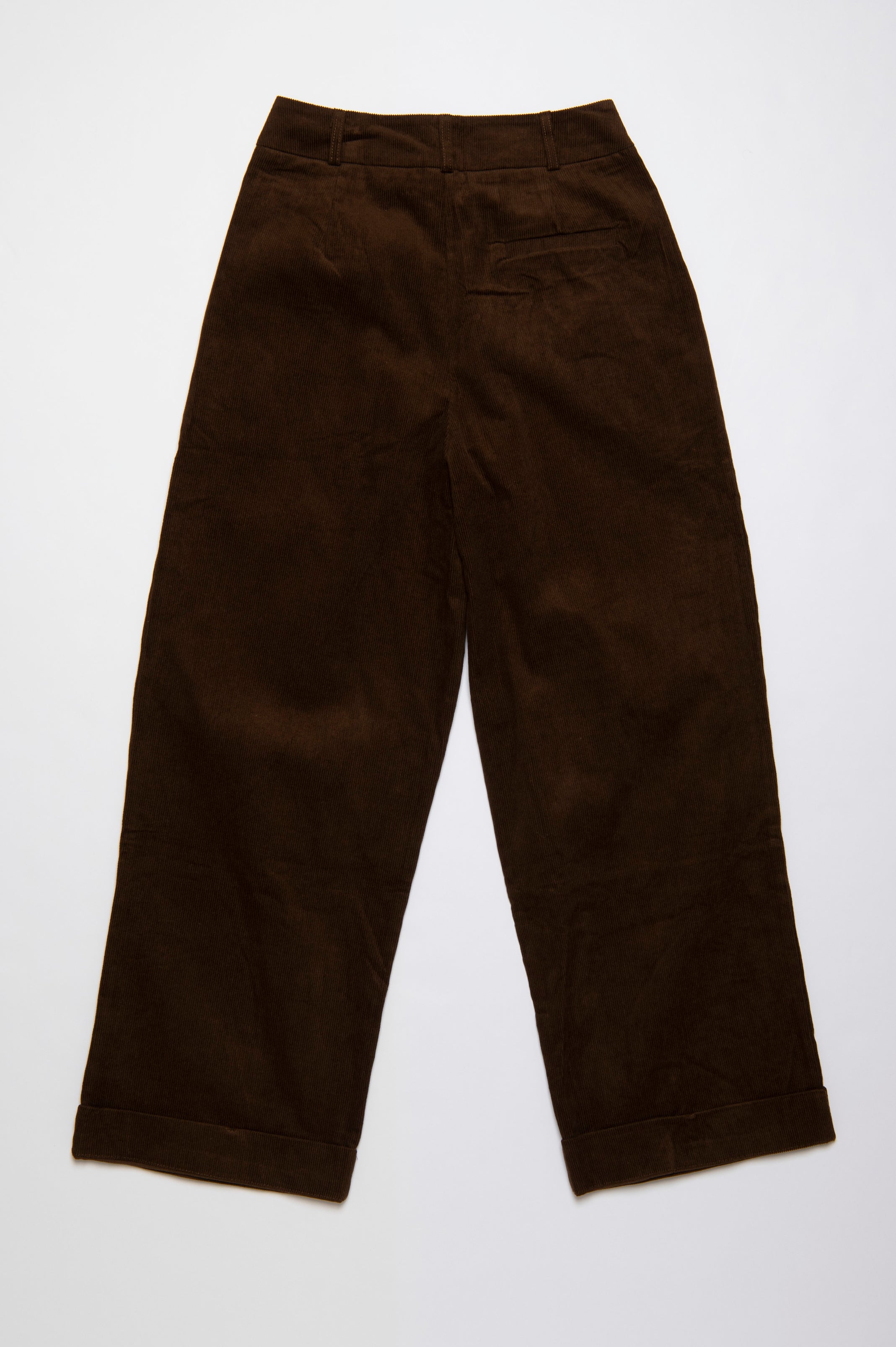 コーデュロイワイドパンツ
