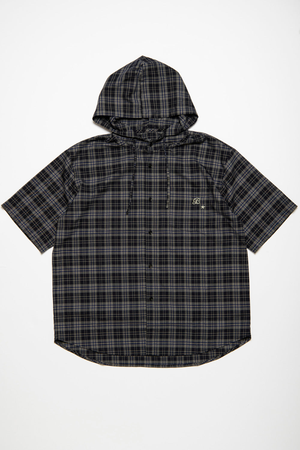 B☆ checkered shirt