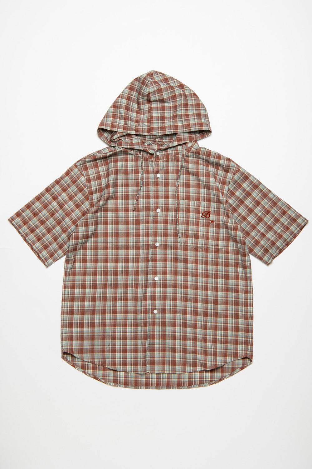 B☆ checkered shirt