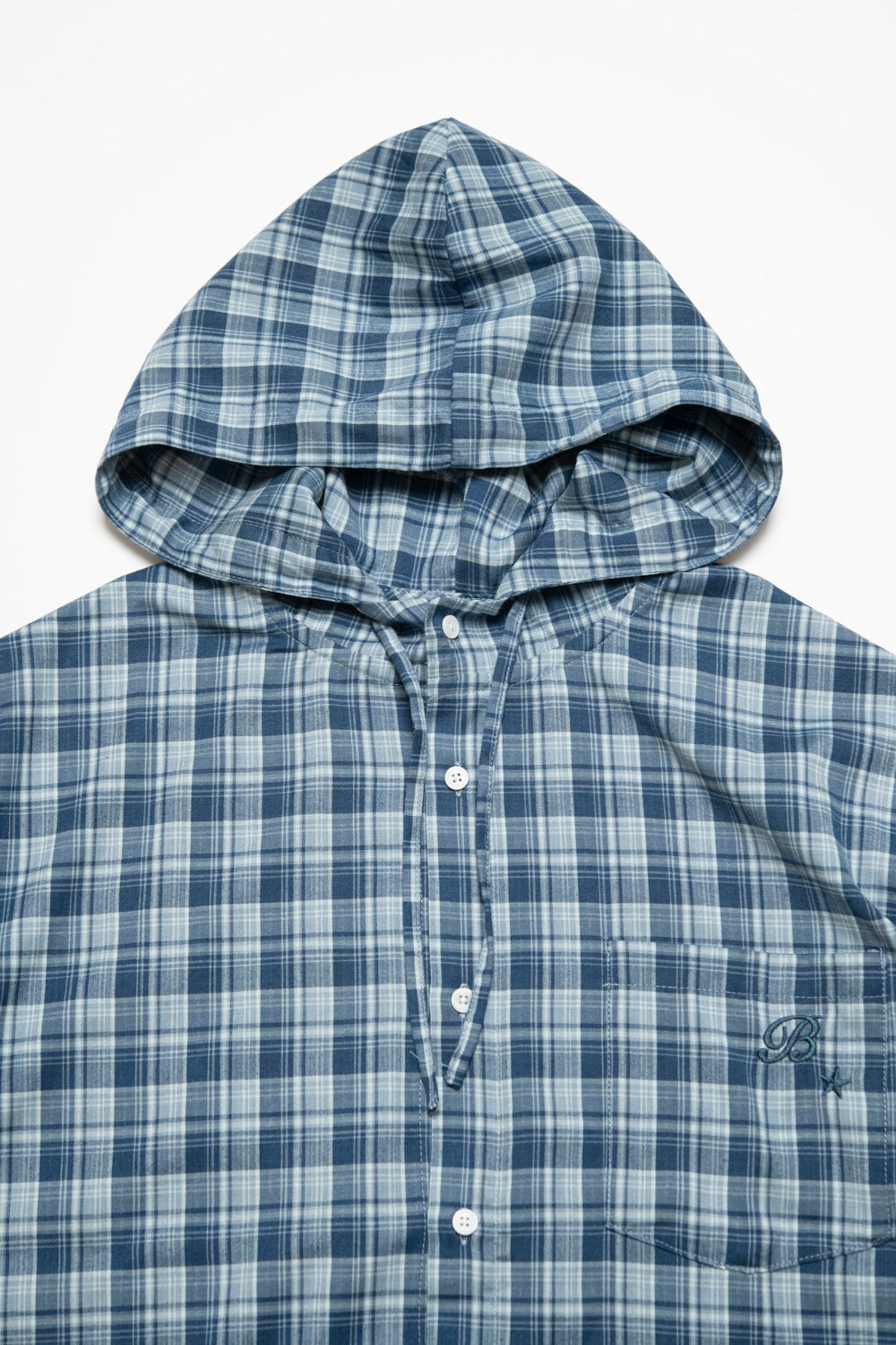 B☆ checkered shirt