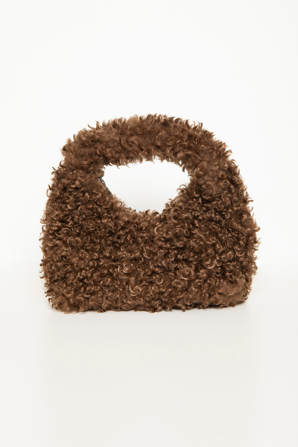 プードルファーショルダーバッグ