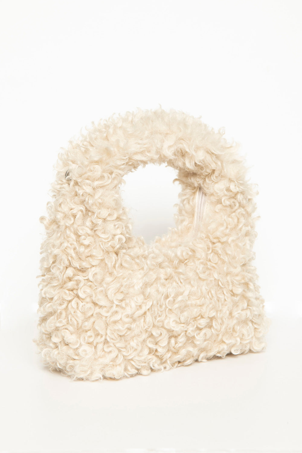 プードルファーショルダーバッグ