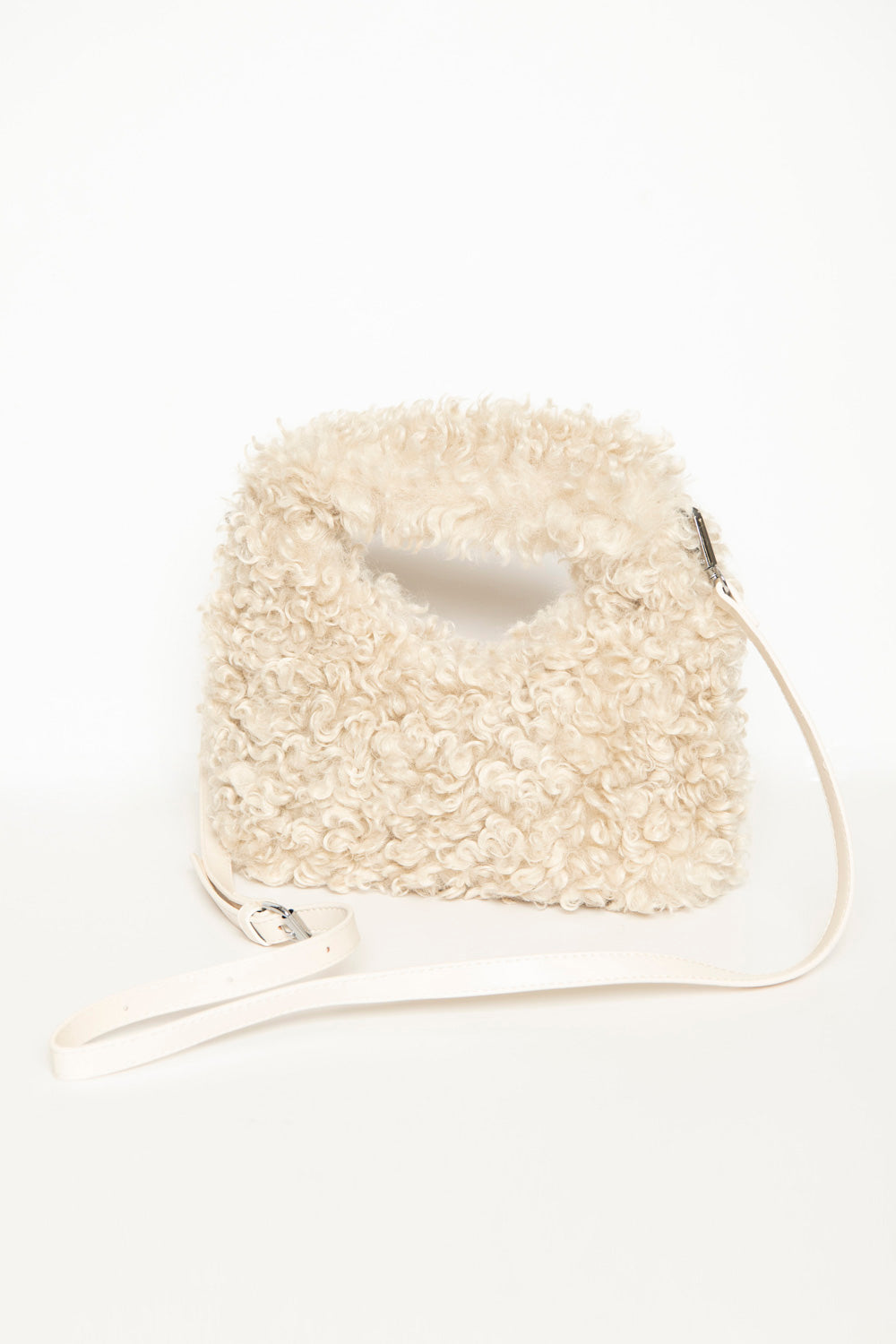 プードルファーショルダーバッグ